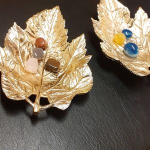 Gold Leaf Trinket Bowls HP❣️